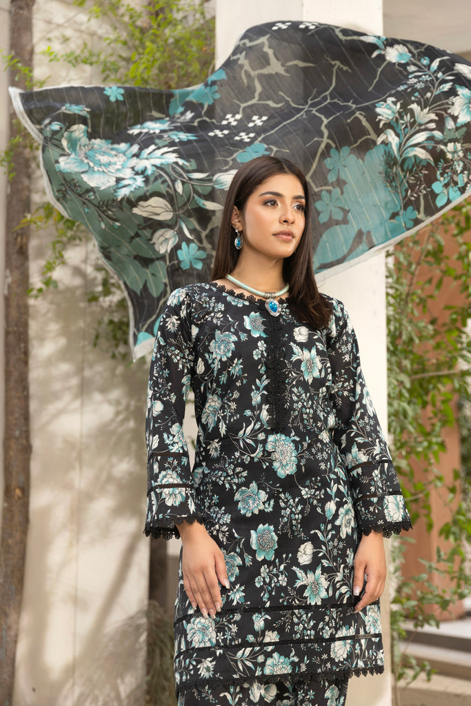 NOORVANA - 3 PC UNSTITCHED