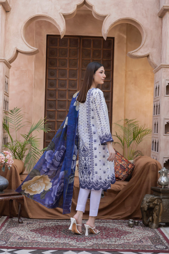 ZAYLORA - 3 PC UNSTITCHED