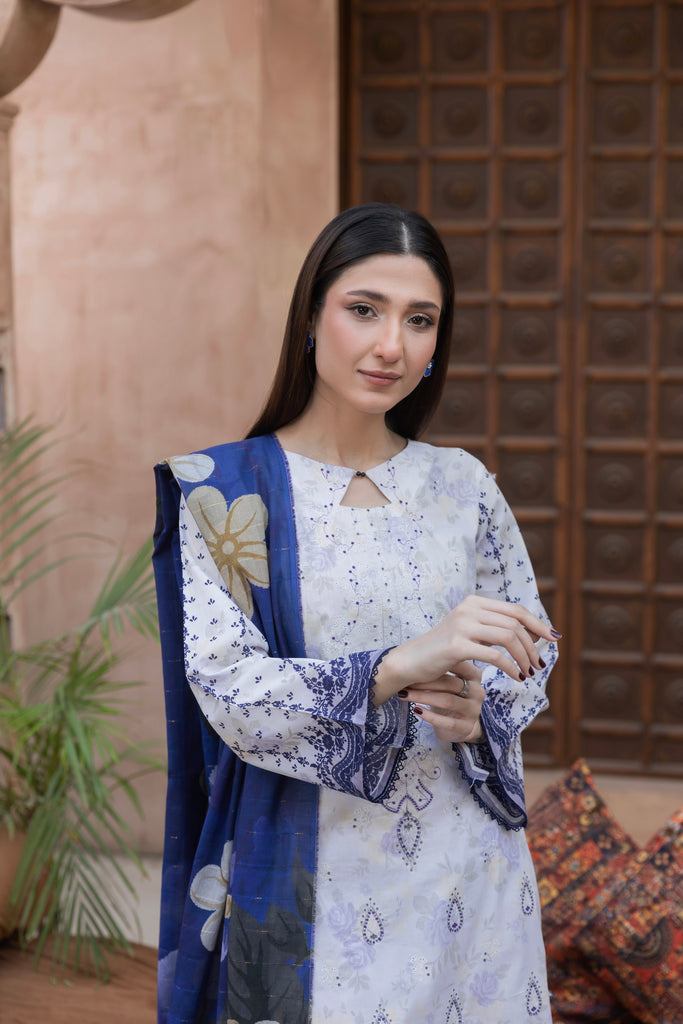 ZAYLORA - 3 PC UNSTITCHED
