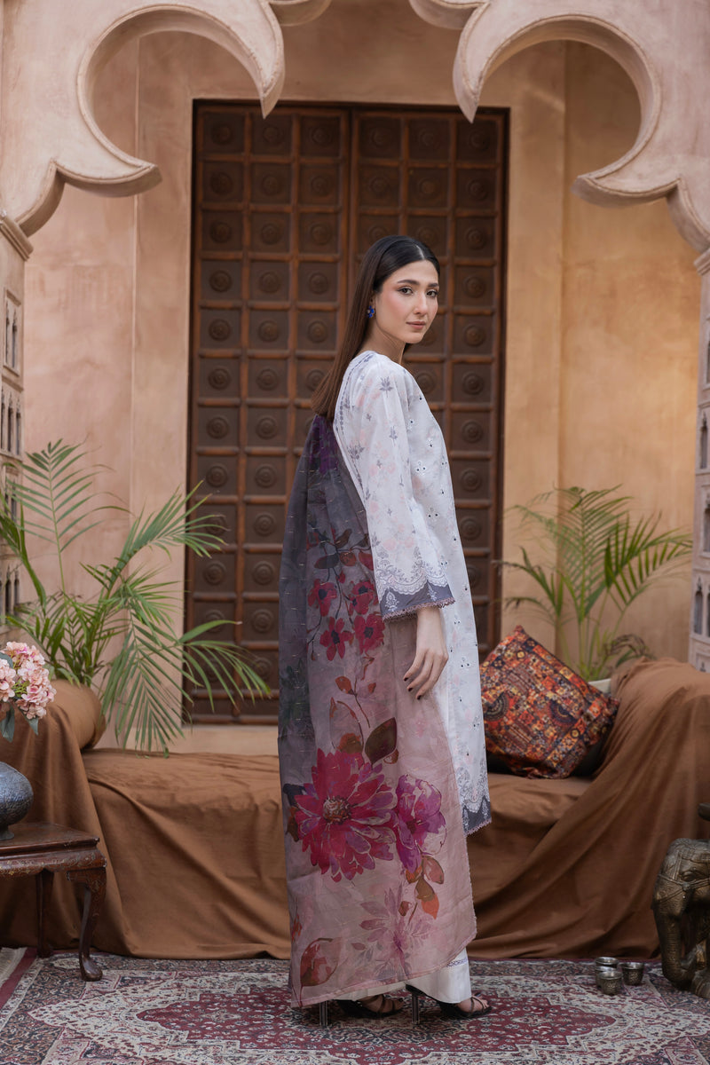 FARNEYA - 3 PC UNSTITCHED