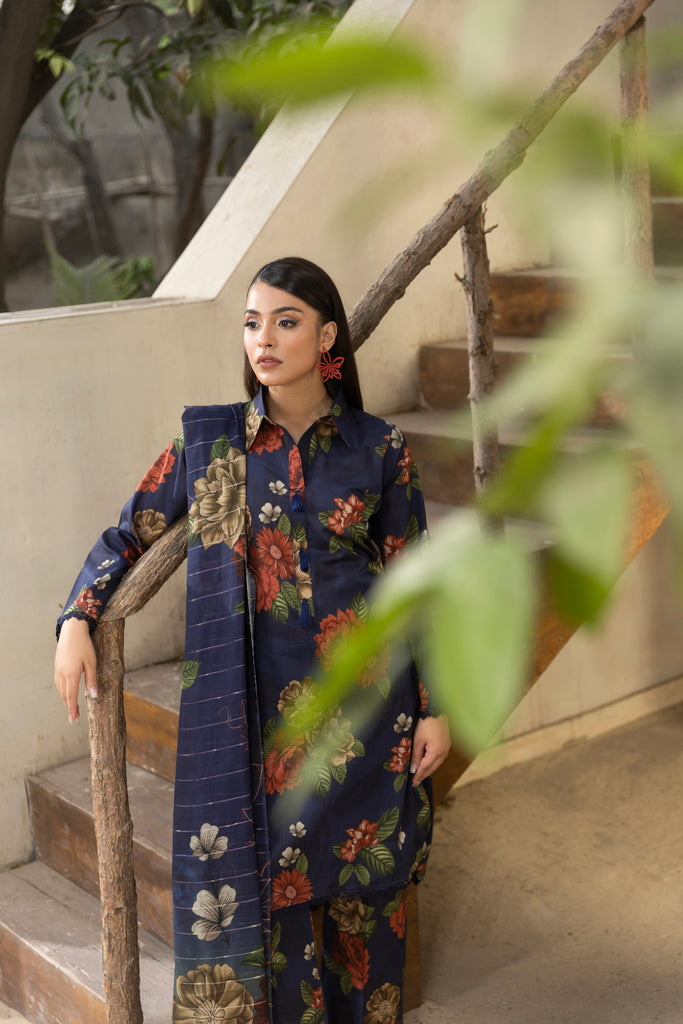 MEHRALIA - 3 PC UNSTITCHED