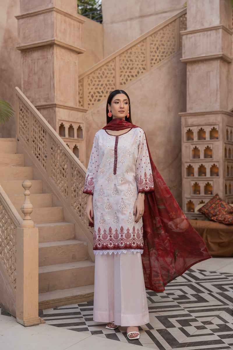 BLOSSIVA - 3 PC UNSTITCHED