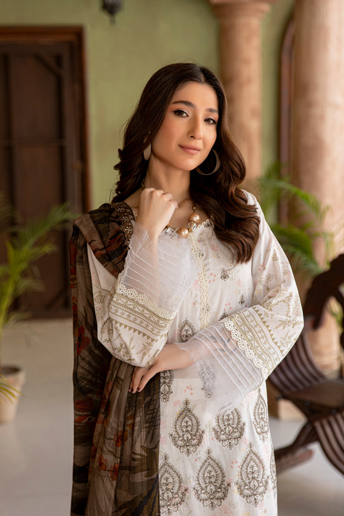 LAWNAYA - 3 PC UNSTITCHED
