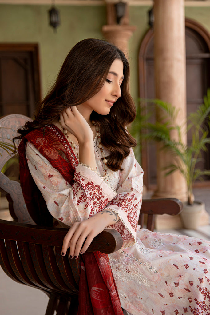 GULREENA - 3 PC UNSTITCHED