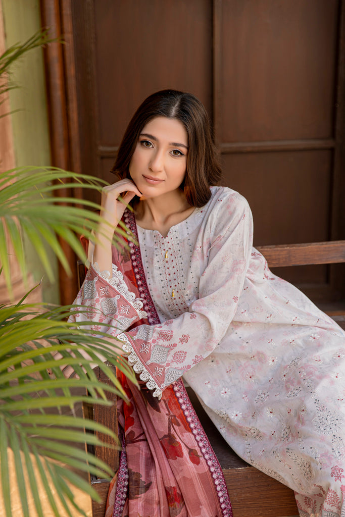 FLORESA - 3 PC UNSTITCHED