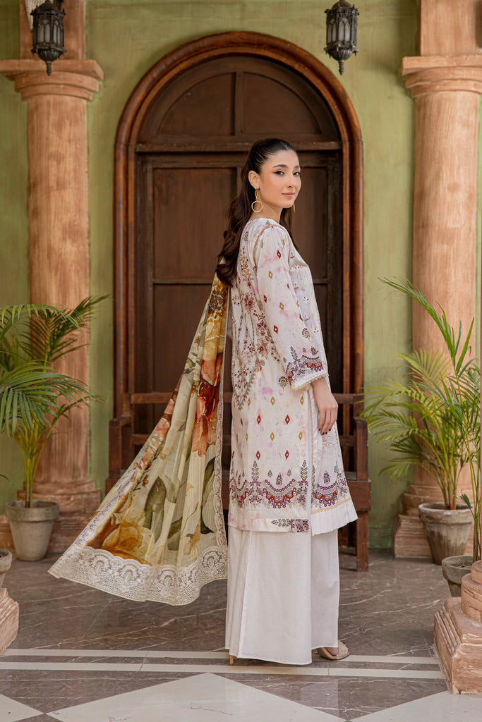 BREEZAQ - 3 PC UNSTITCHED