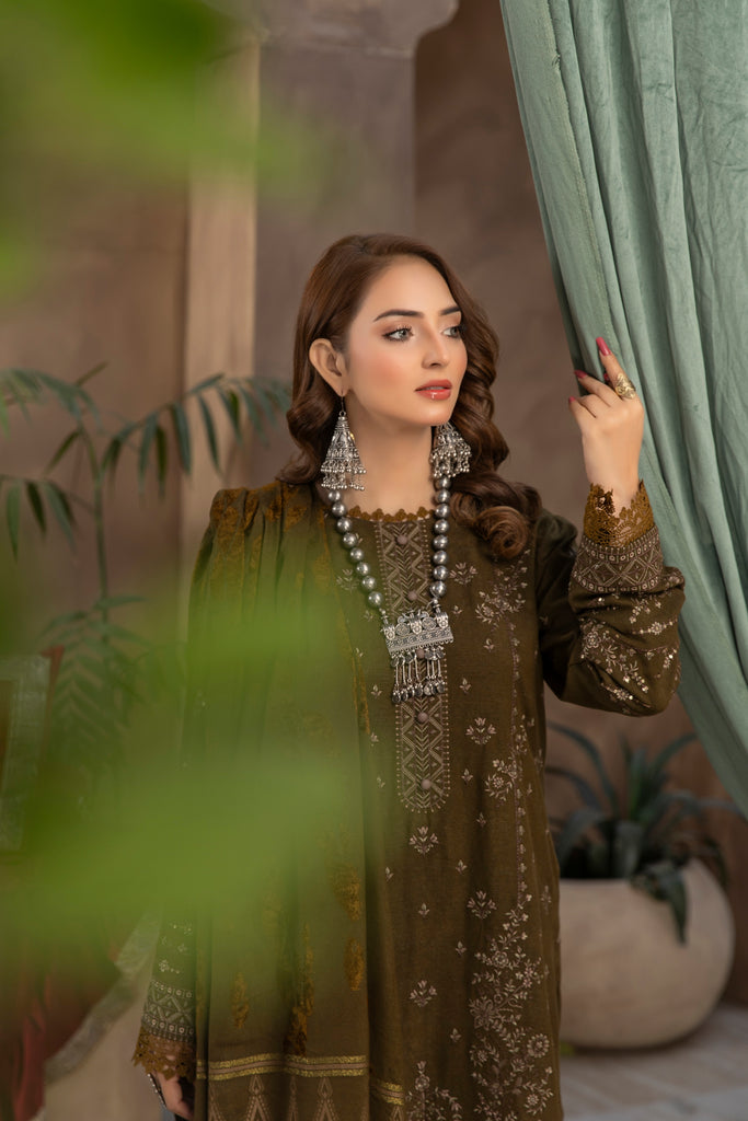 ANDAAZ - 3 PC UNSTITCHED