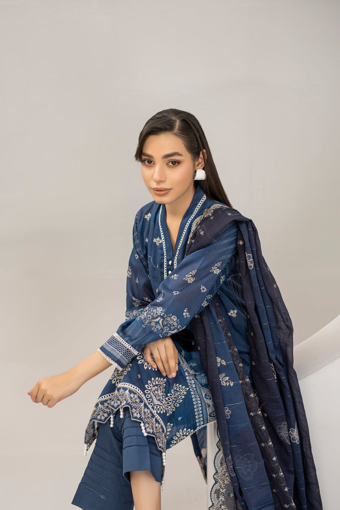 LAWNDELUXE - 3 PC UNSTITCHED