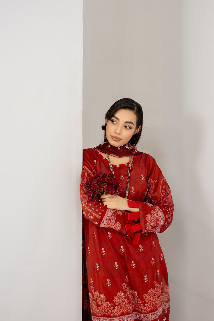 SUNNYCHIC - 3 PC UNSTITCHED