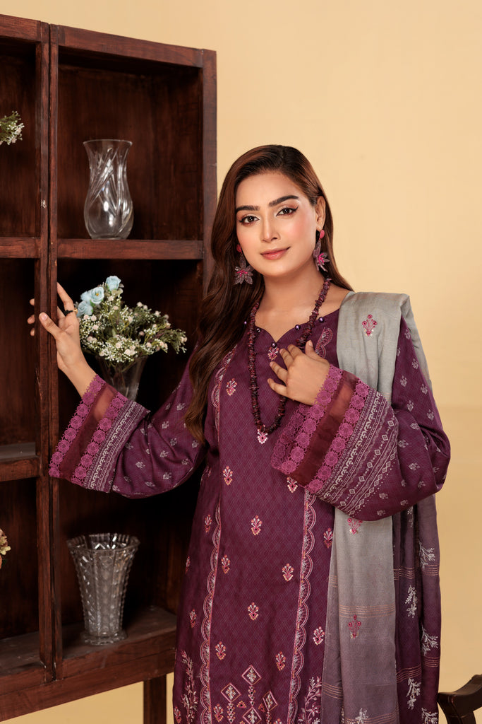 LUSH MEADOWS - 3 PC UNSTITCHED