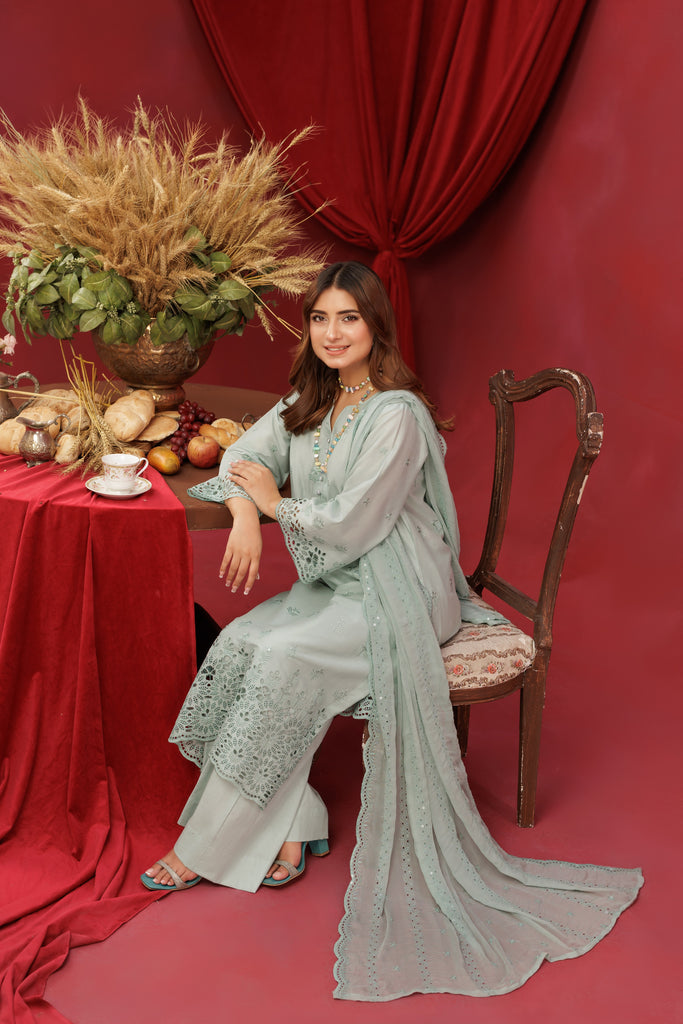 RADIANT RIVIERA - 3 PC UNSTITCHED
