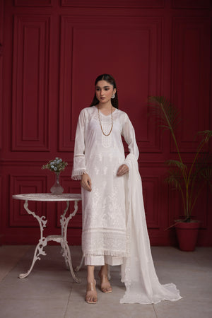 AYZARA - 3 PC UNSTITCHED
