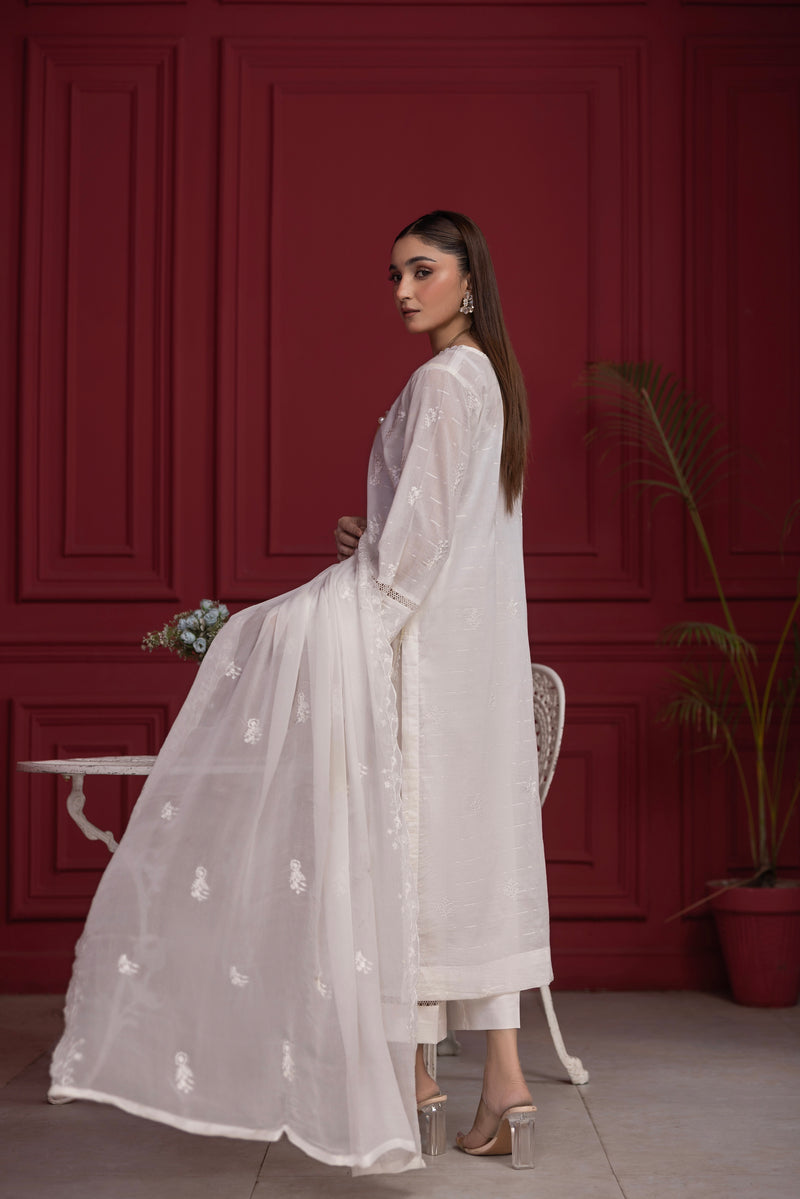 AYZARA - 3 PC UNSTITCHED