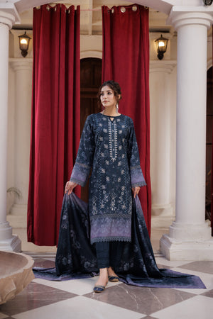 ARESHA - 3 PC UNSTITCHED