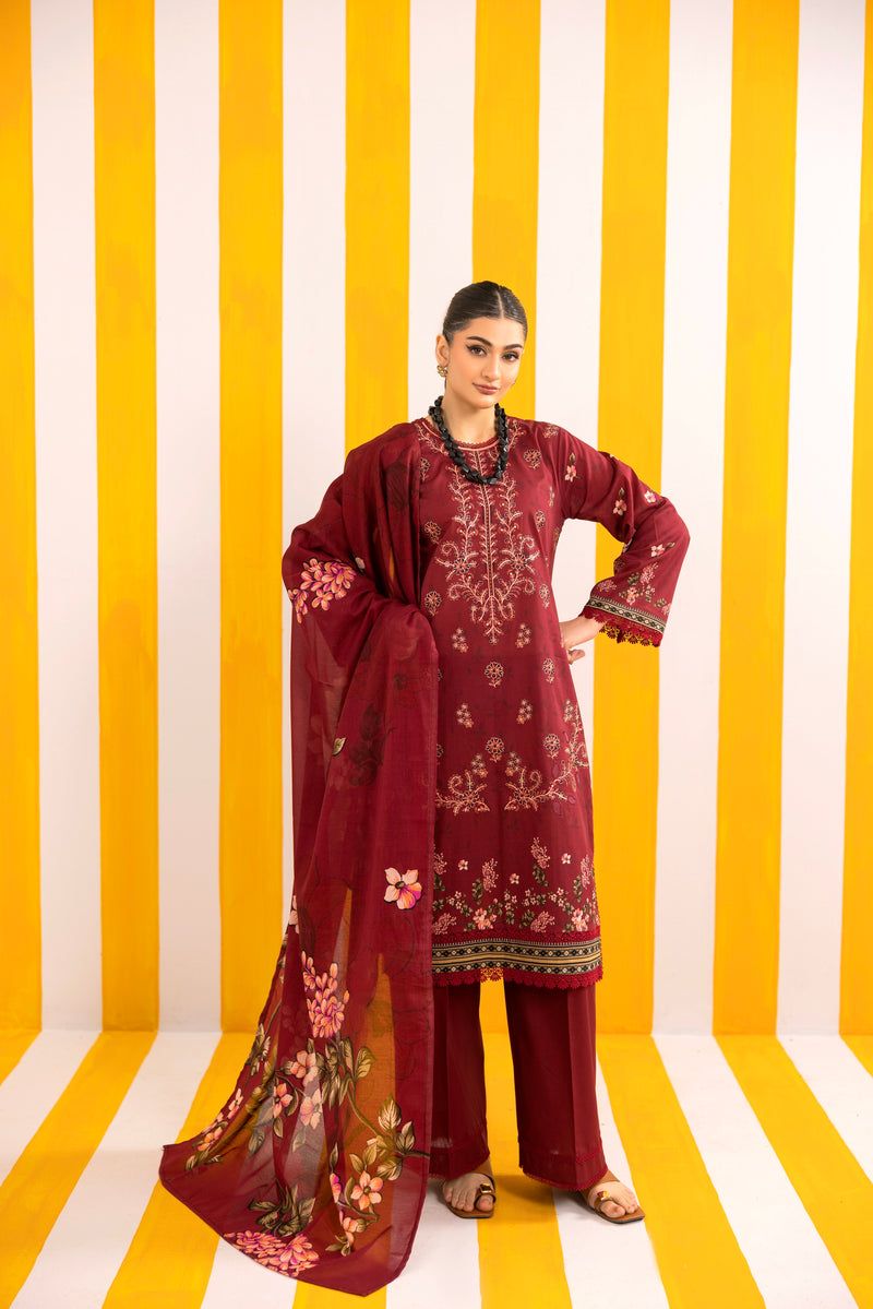 ZEENAT - 3 PC UNSTITCHED