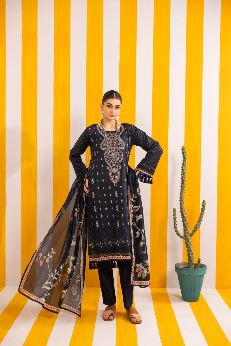 ELAF - 3 PC UNSTITCHED