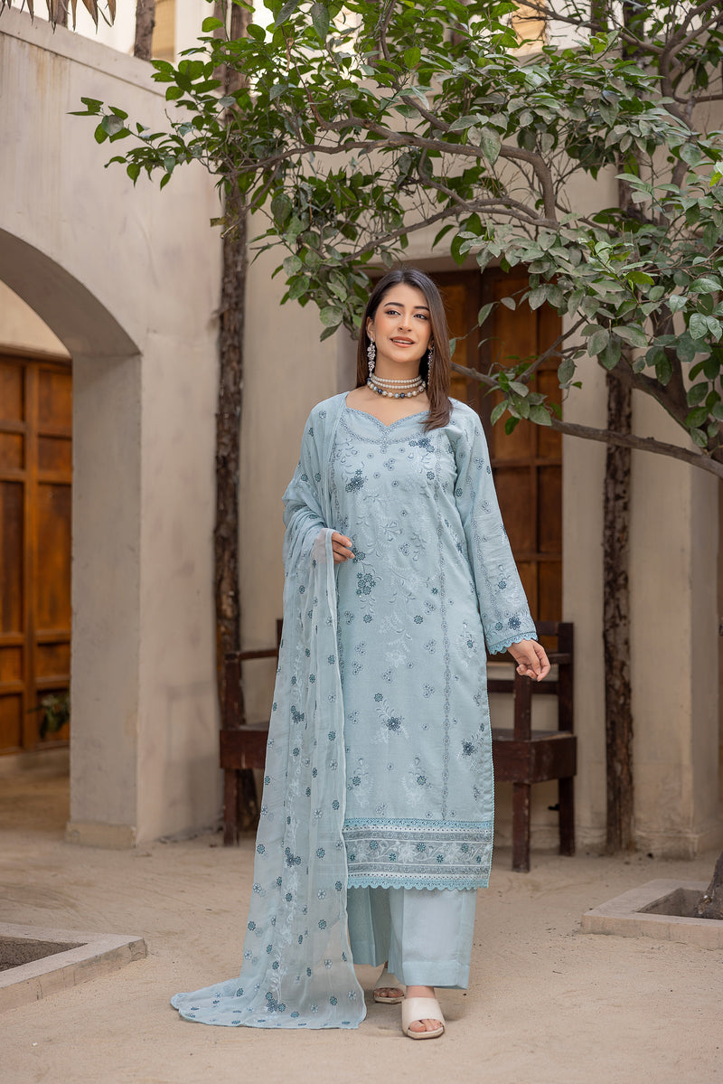 NURELLE - 3 PC UNSTITCHED