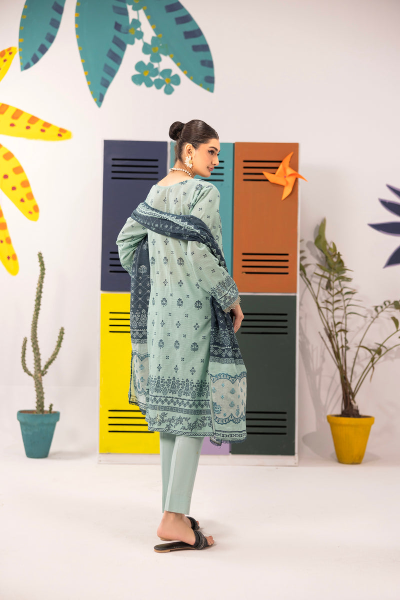 ROSHNI - 3 PC UNSTITCHED