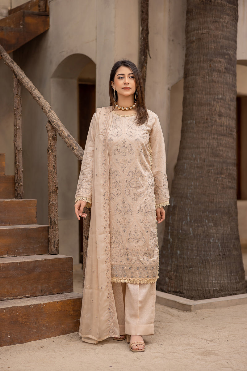 CHIFFERA - 3 PC UNSTITCHED