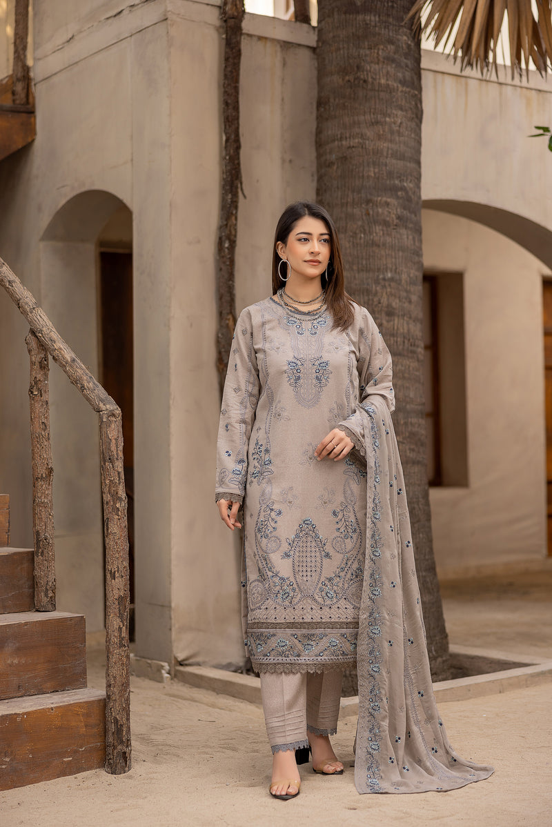 ELARA - 3 PC UNSTITCHED