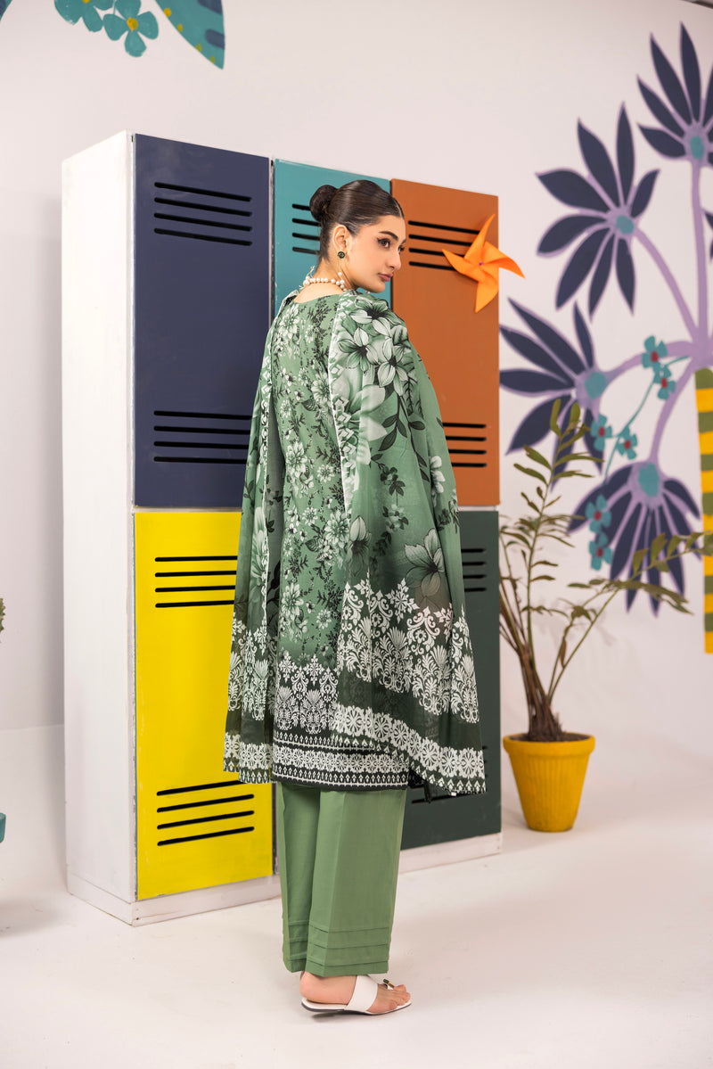 AYLA - 3 PC UNSTITCHED