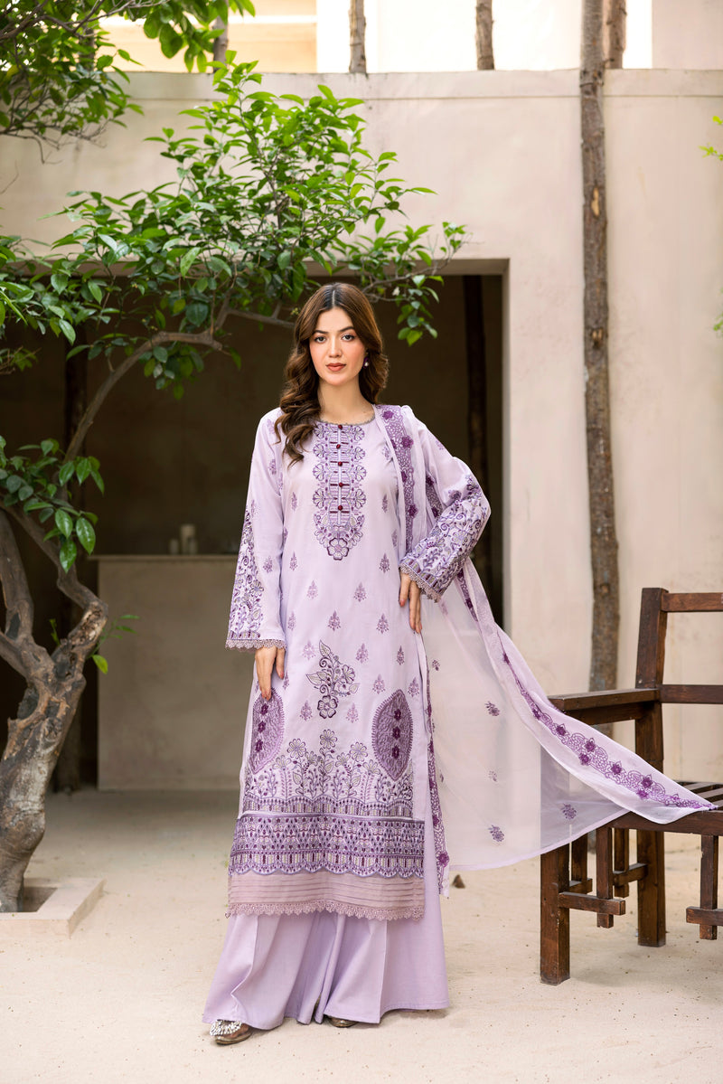 RESHVIAH - 3 PC UNSTITCHED