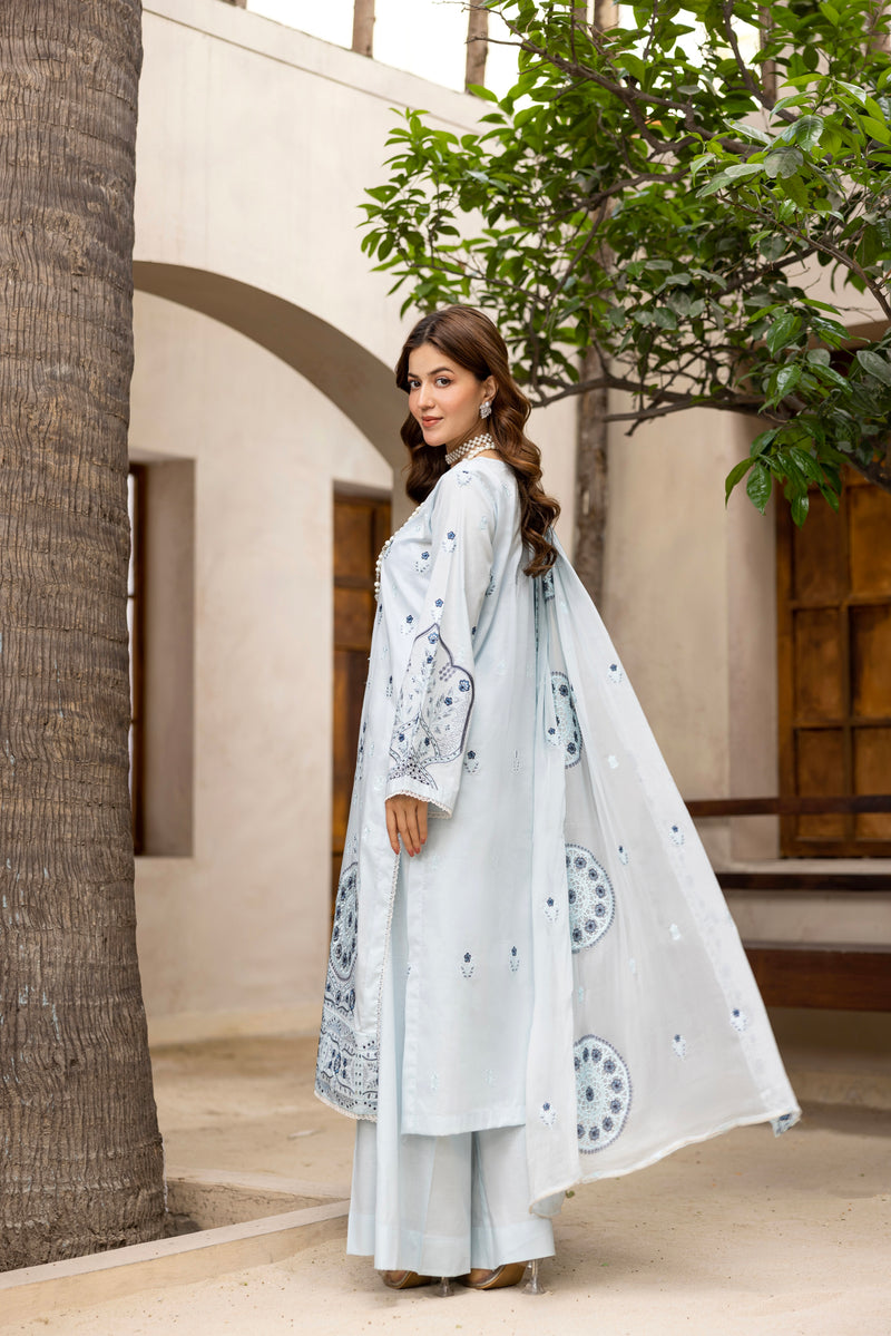 RESHMORA - 3 PC UNSTITCHED