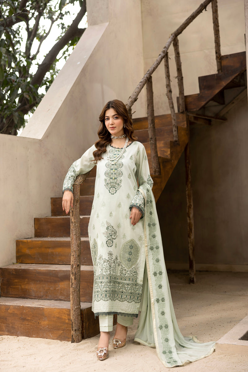 MEHRLINA - 3 PC UNSTITCHED