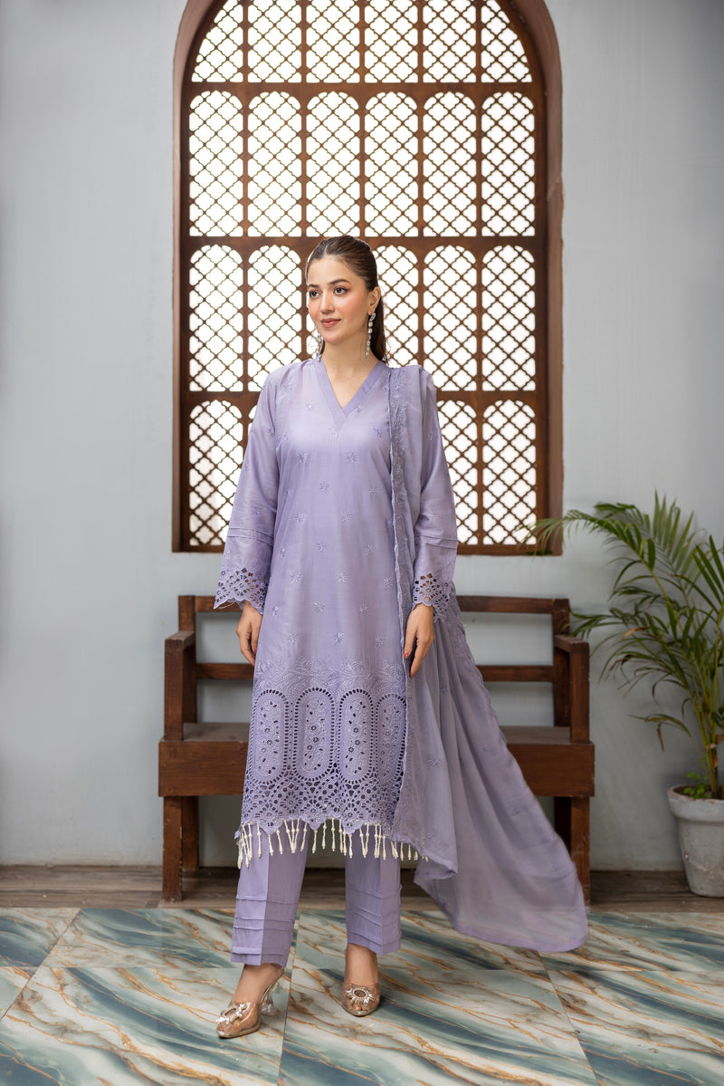 GULSHAH - 3 PC UNSTITCHED