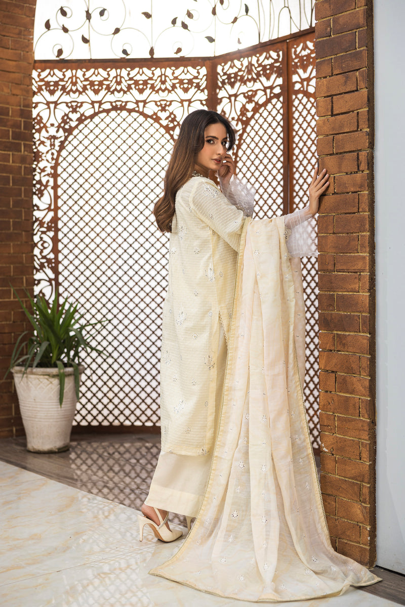 NAAZRA - 3 PC UNSTITCHED