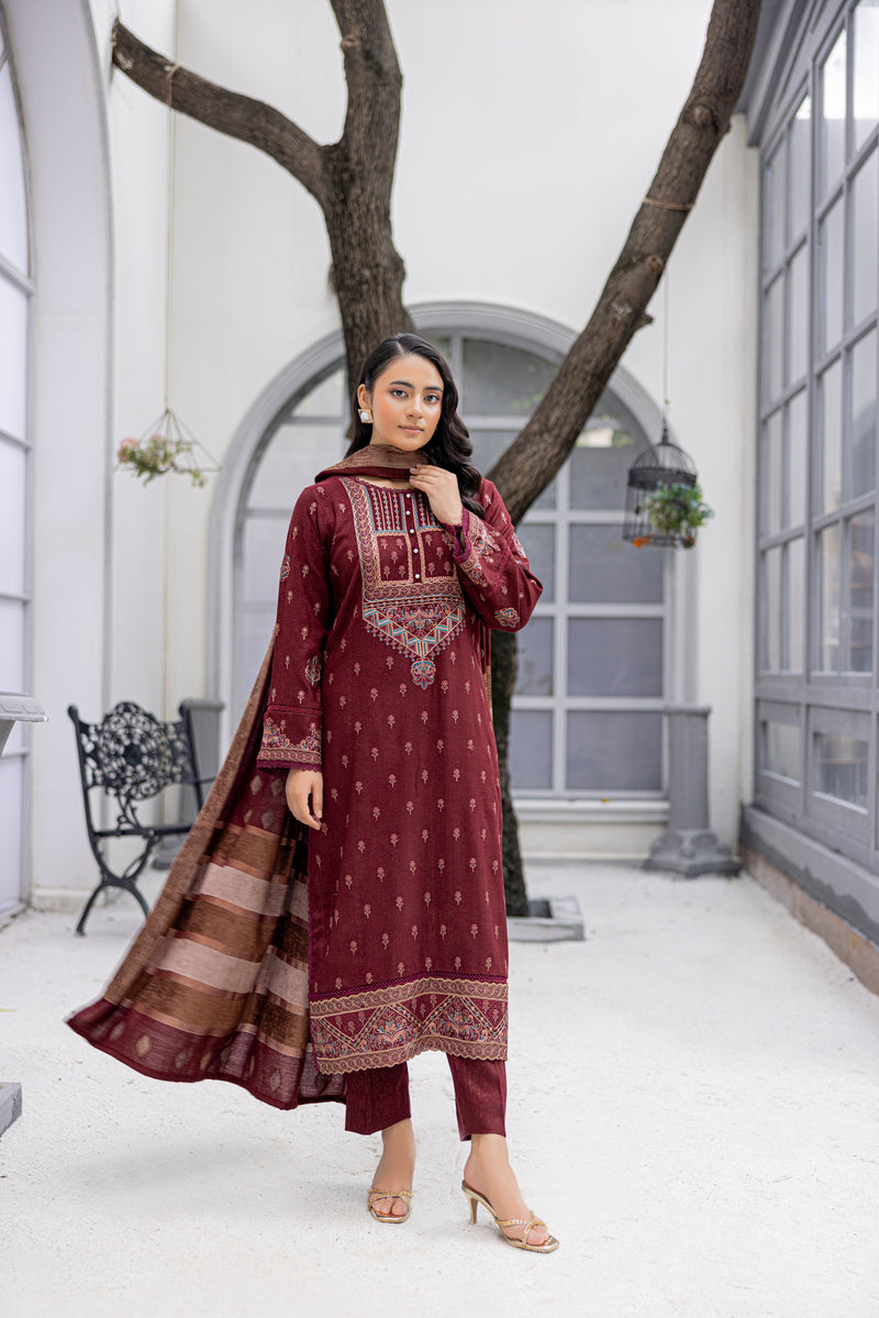 ZARELIA - 3 PC UNSTITCHED