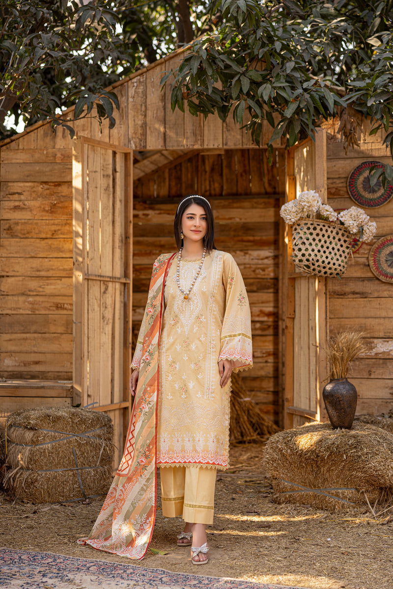 GULBAHAAR - 3 PC UNSTITCHED
