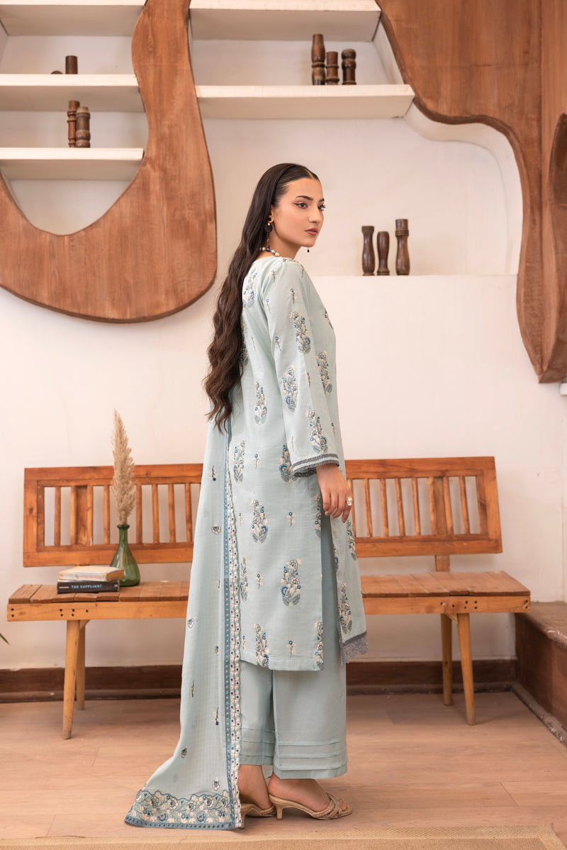 MEHRUNISA - 3 PC UNSTITCHED