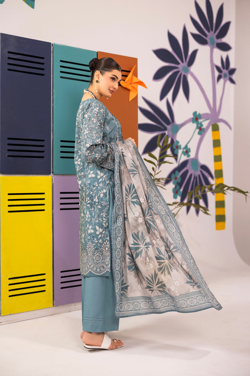 GULRANG - 3 PC UNSTITCHED