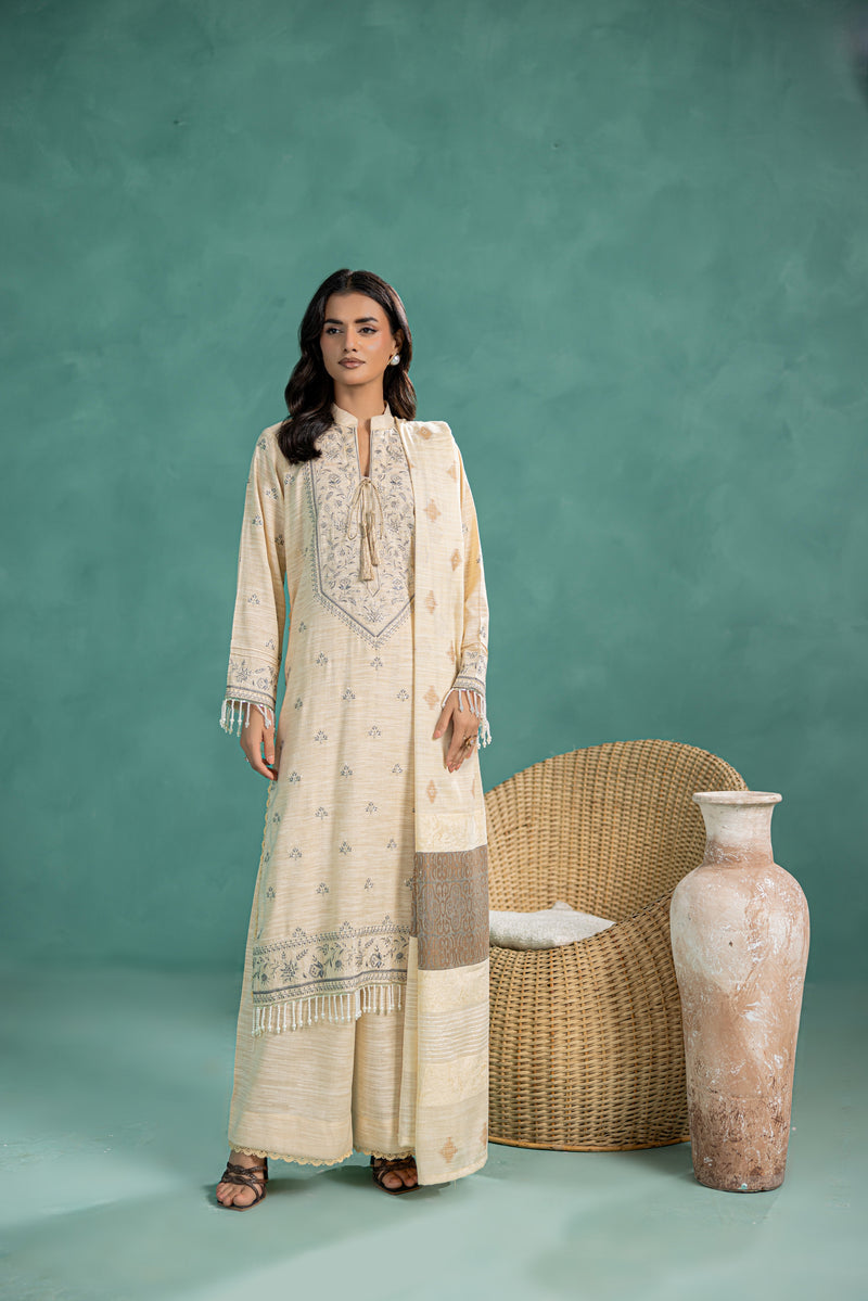 PEECHORA - 3 PC UNSTITCHED