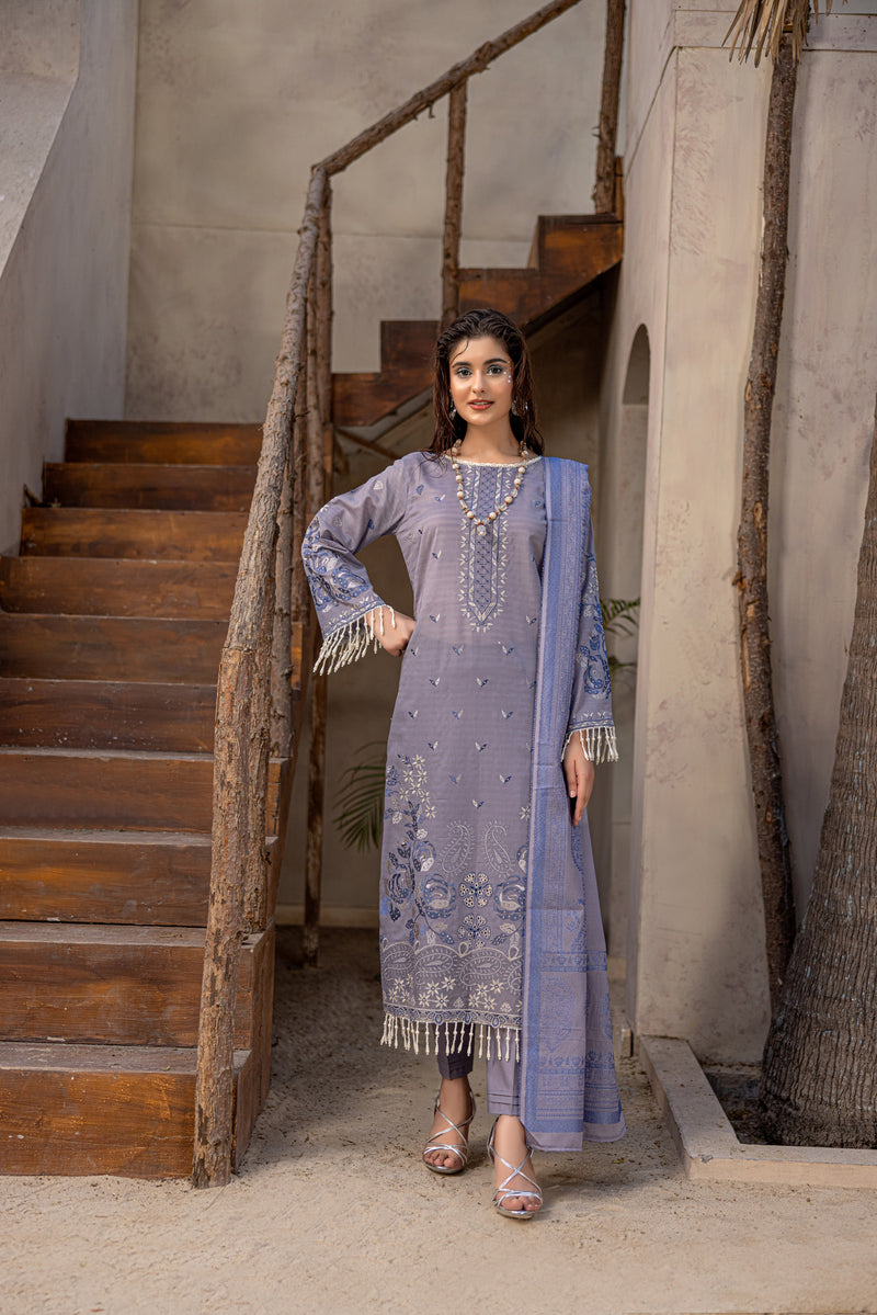 RESHIZA - 3 PC UNSTITCHED