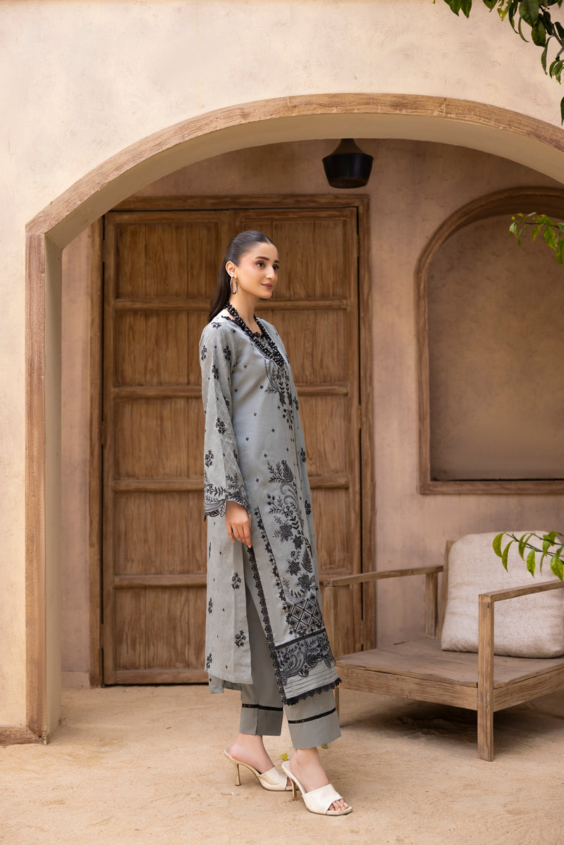 ELARA - 3 PC UNSTITCHED