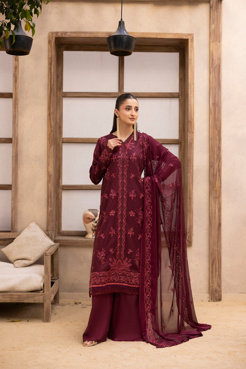 ZAYRA - 3 PC UNSTITCHED