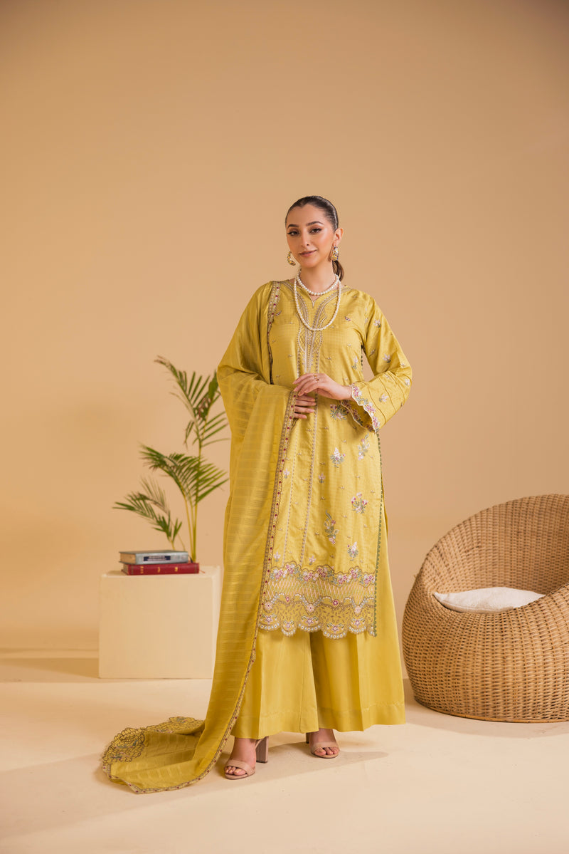 NOORZARA - 3 PC UNSTITCHED