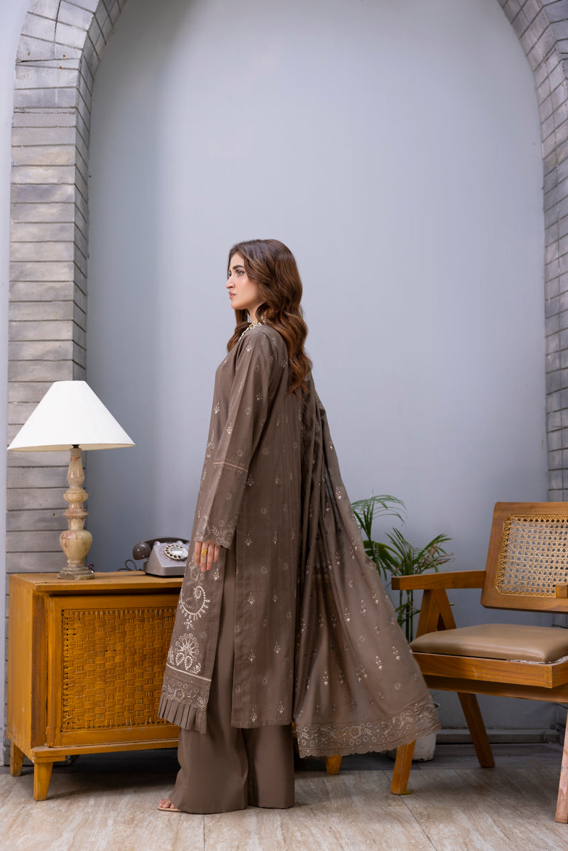 ZARIA - 3 PC UNSTITCHED