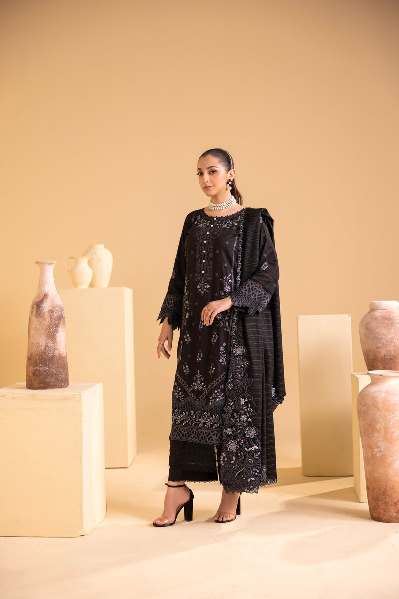 AYREENA - 3 PC UNSTITCHED