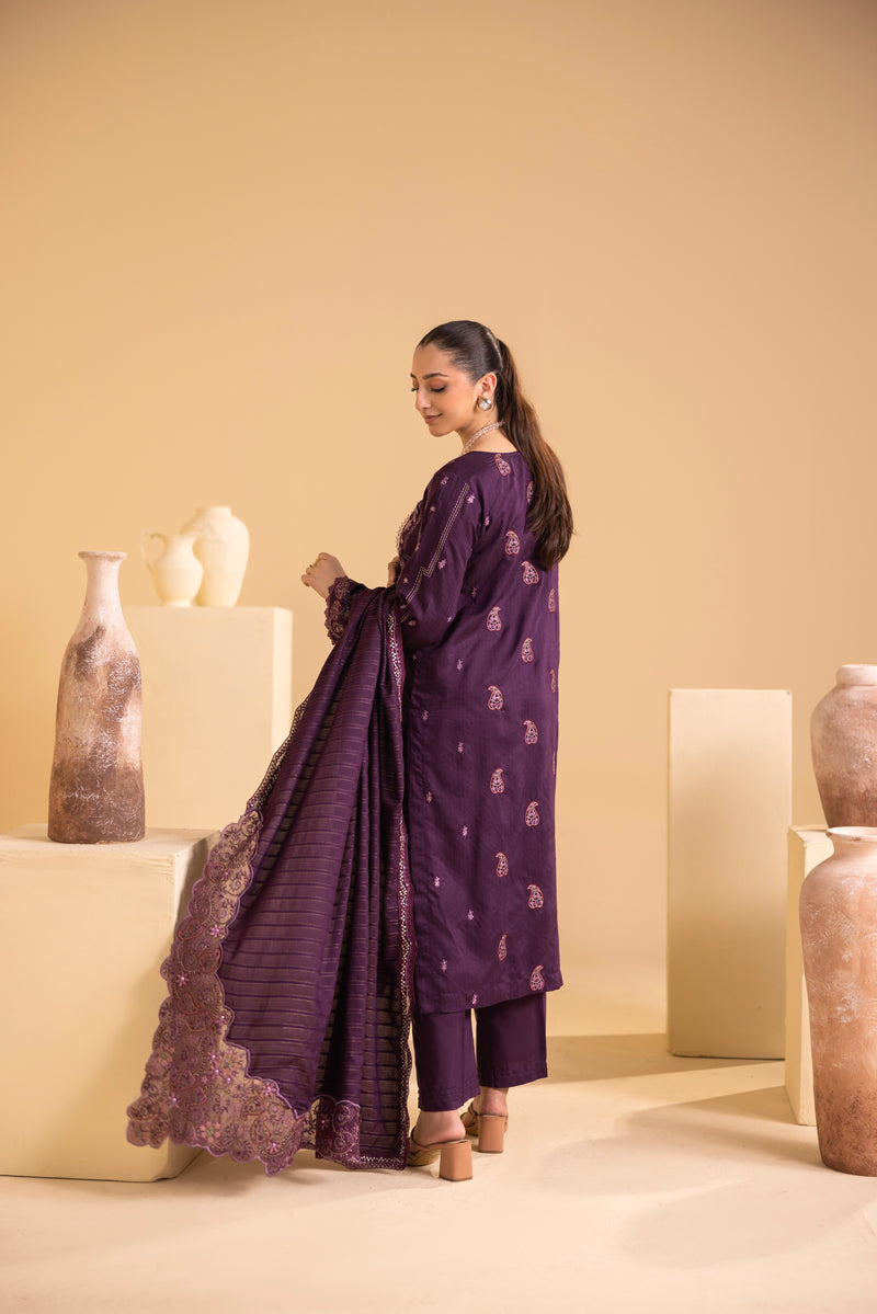 FLORZINA - 3 PC UNSTITCHED