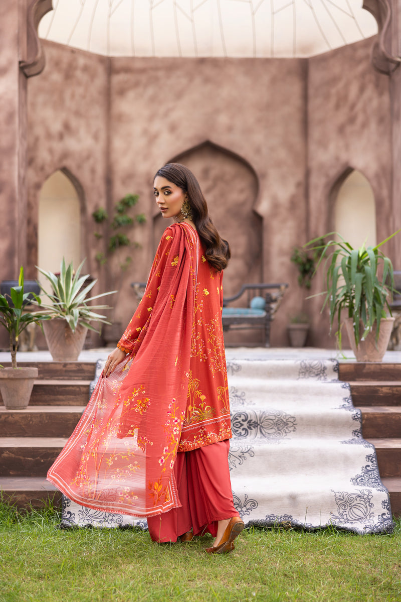 RESHNIKA - 3 PC UNSTITCHED