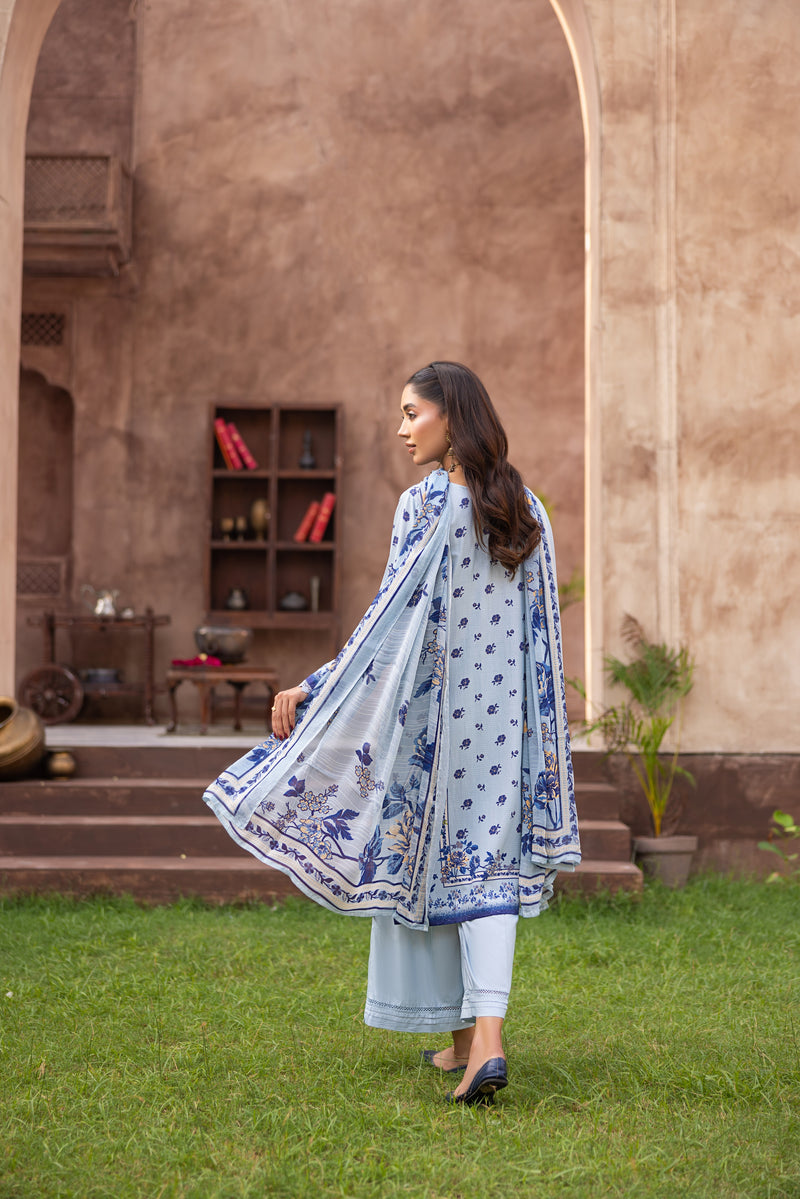 SABREYA - 3 PC UNSTITCHED