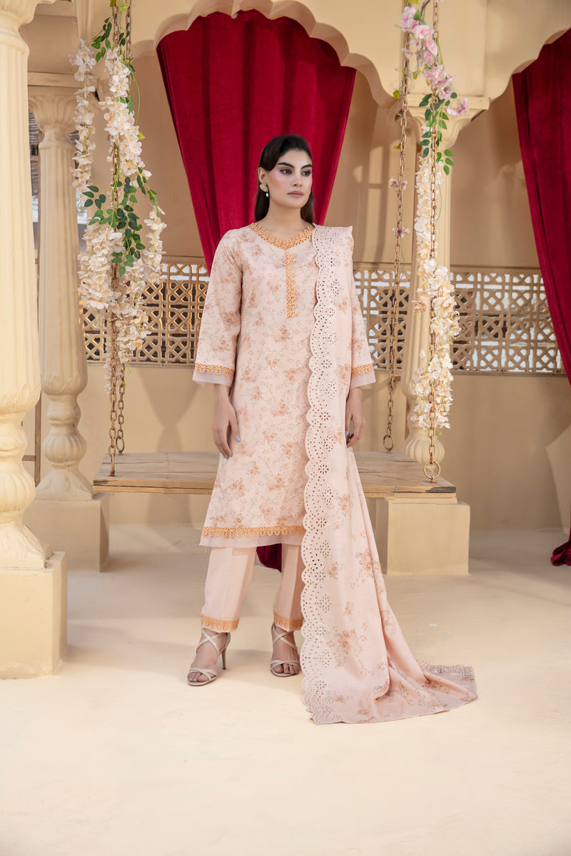 VELVETTE - 3 PC UNSTITCHED