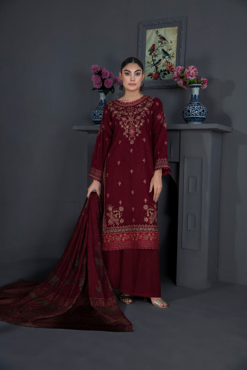 AMBERLUSH - 3 PC UNSTITCHED