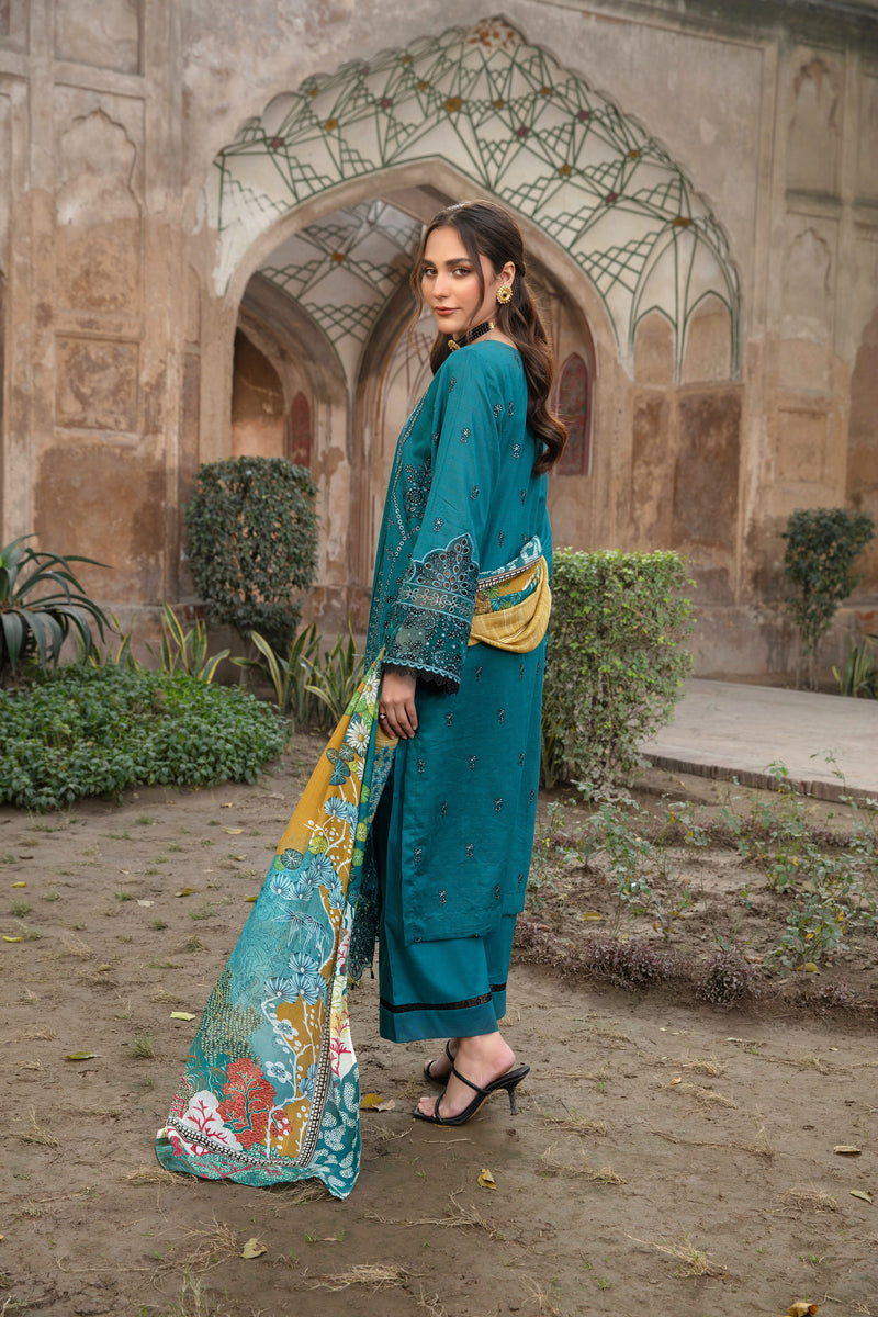 LAWNAREE - 3 PC UNSTITCHED