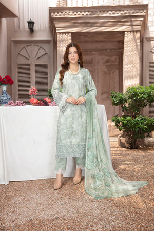 EMBROZIA - 3 PC UNSTITCHED