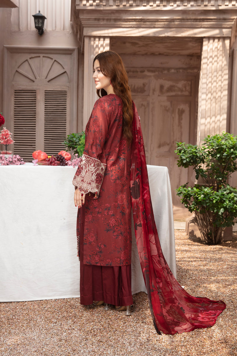 VISCORA - 3 PC UNSTITCHED