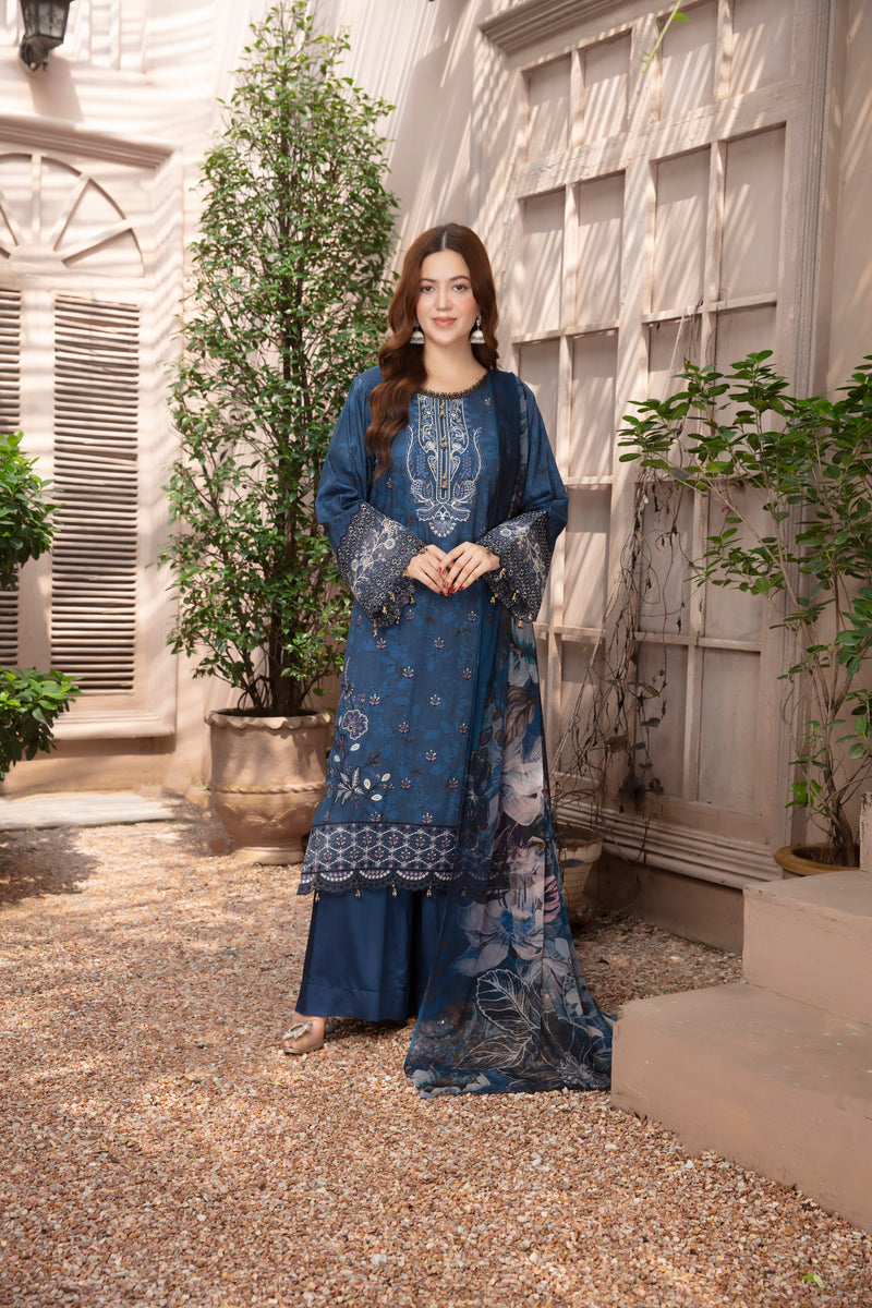 ZYAIRA - 3 PC UNSTITCHED